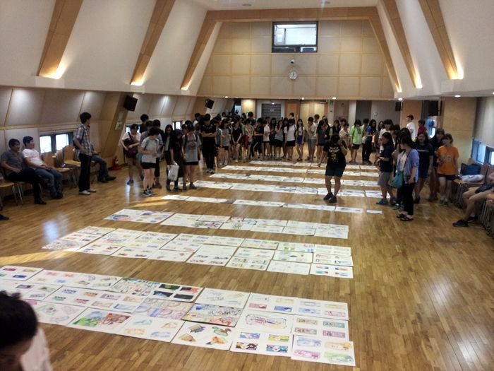 교수평가및 전국연합시험,강사품평회